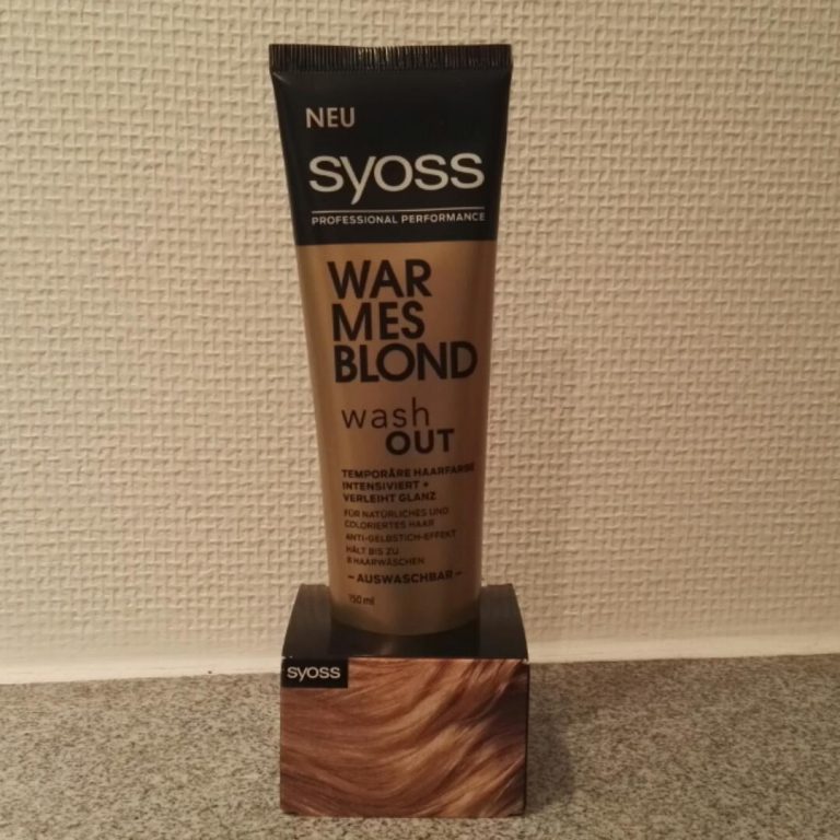 Syoss Wash Out Kuhles Blond Erfahrung