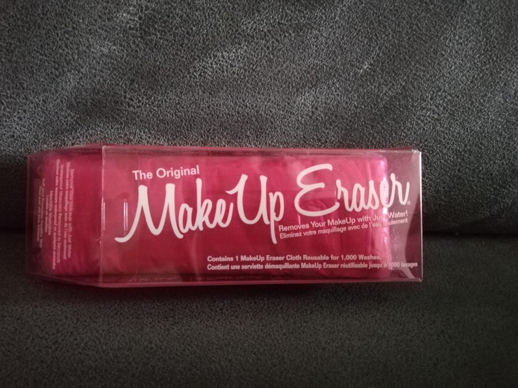 Make-Up Eraser in der Verpackung