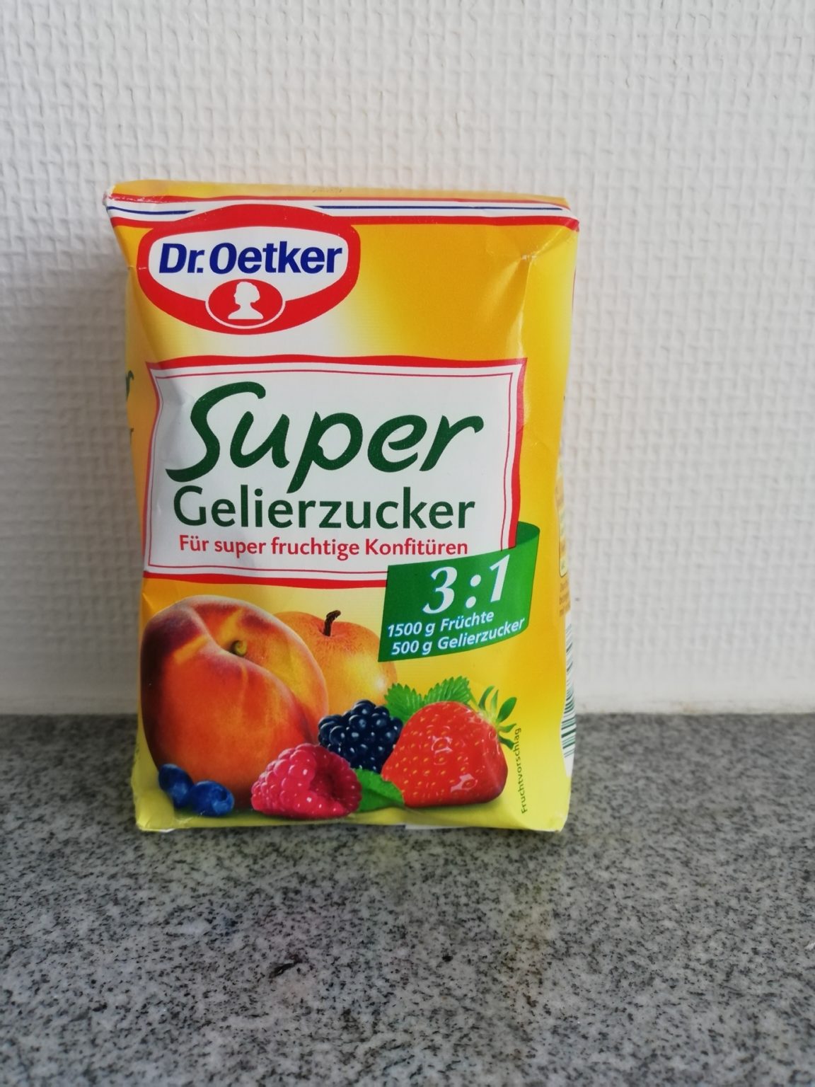 Super Gelierzucker von Dr. Oetker | Produktedschungel