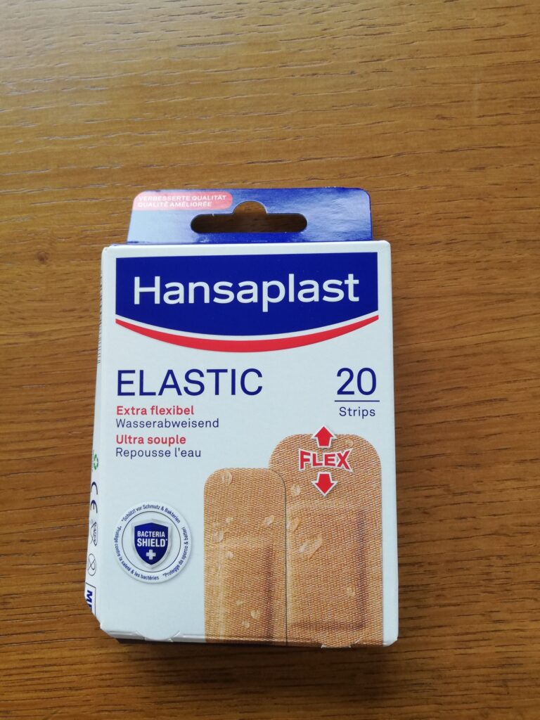 Elastic Pflaster von Hansaplast - Verpackung