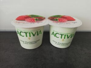 Activia ohne Zuckerzusatz Joghurtbecher