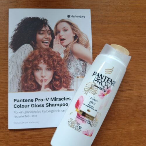 Testbericht zum Miracles Colour Gloss Shampoo von Pantene Pro-V (Markenjury)