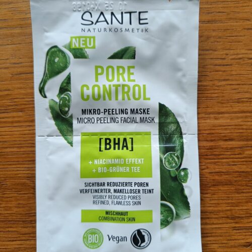 Testbericht zur Gesichtsmaske Pore Control von Sante (TryIt)