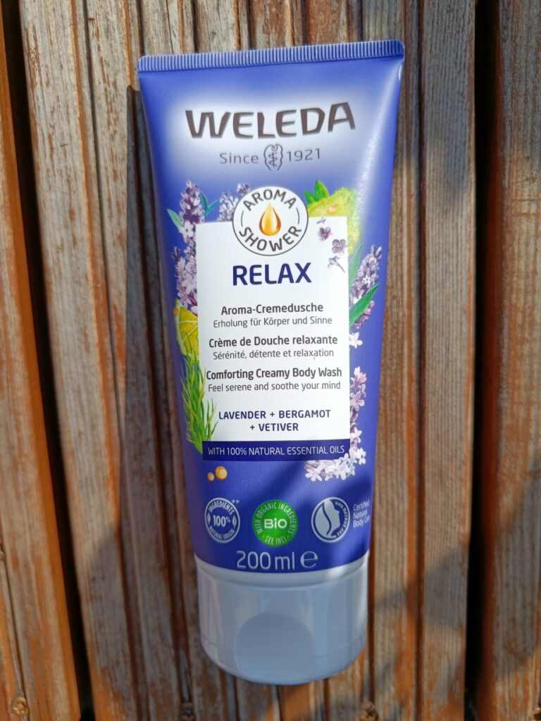 Relax Aroma-Duschgel von Weleda