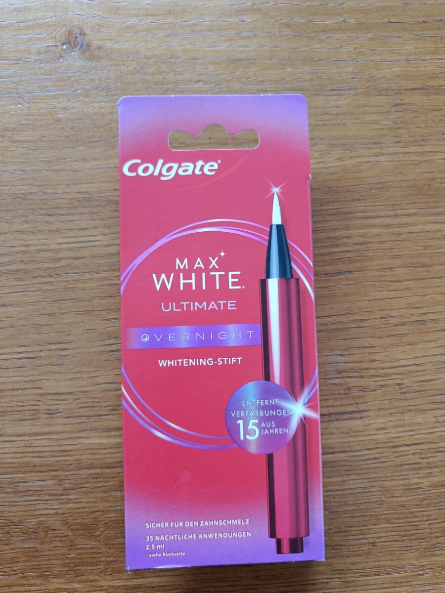 Testbericht zum Whitening Stift von Colgate (dm)