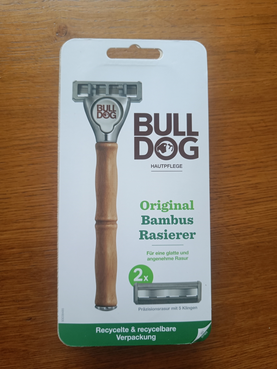 Testbericht zum Bambus Rasierer von BULLDOG (Influenster)