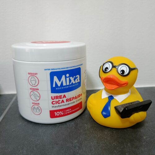 Testbericht zur Urea Cica Repair+ Hauterneuernde Creme von Mixa (gofeminin)