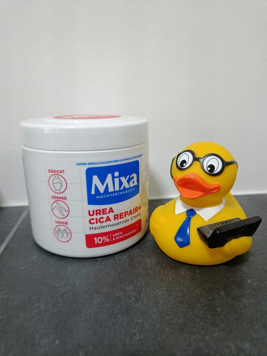Testbericht zur Urea Cica Repair+ Hauterneuernde Creme von Mixa (gofeminin)