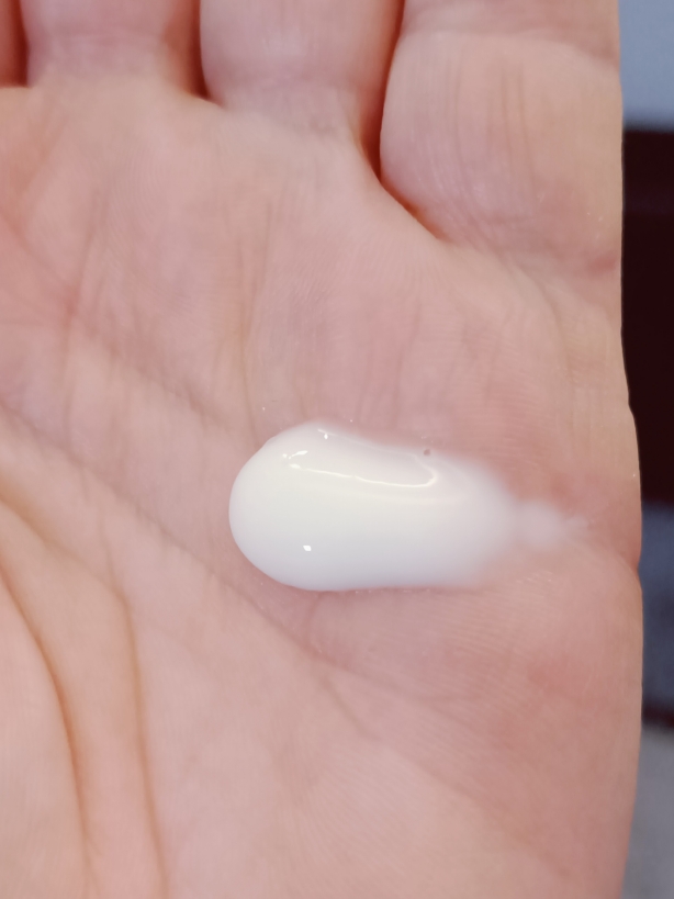 Detailbild der Creme Dusche