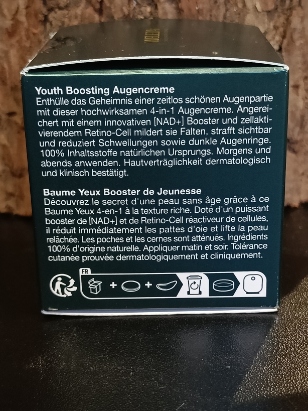 Beschreibung auf der Verpackung