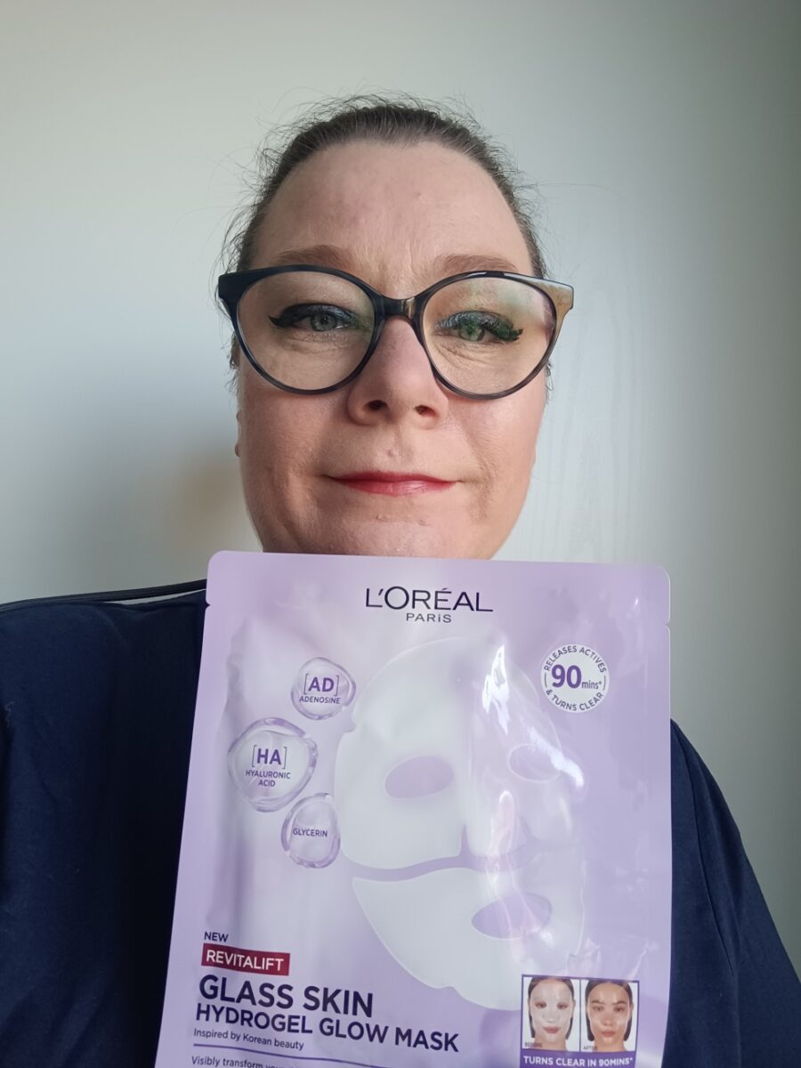 Testbericht zur L’Oréal Glass Skin Hydrogel Mask