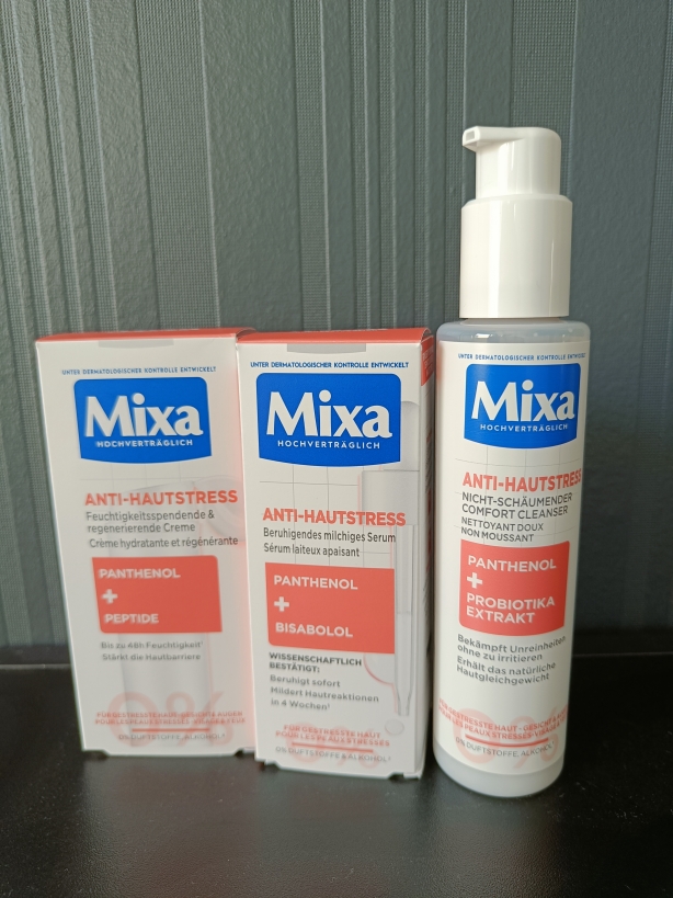 Mixa Anti-Hautstress Pflegeserie