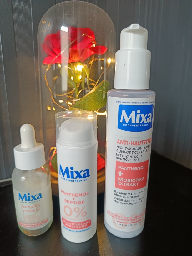 Testbericht zur Mixa Anti-Hautstress Pflegeserie (Trnd)
