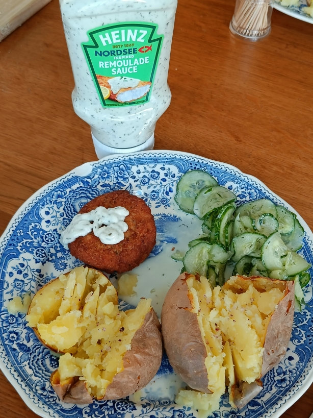 Fischfrikadellen mit Remoulade