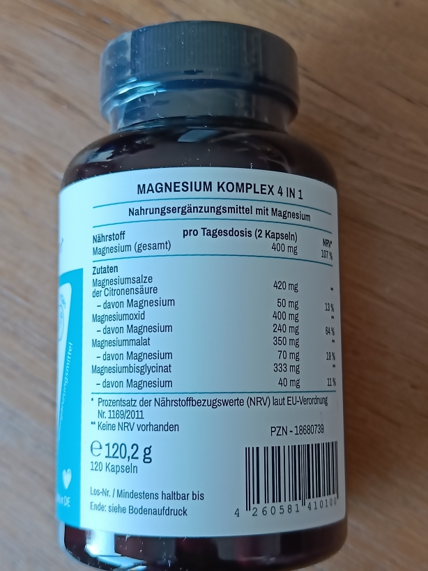 Nährwertangaben