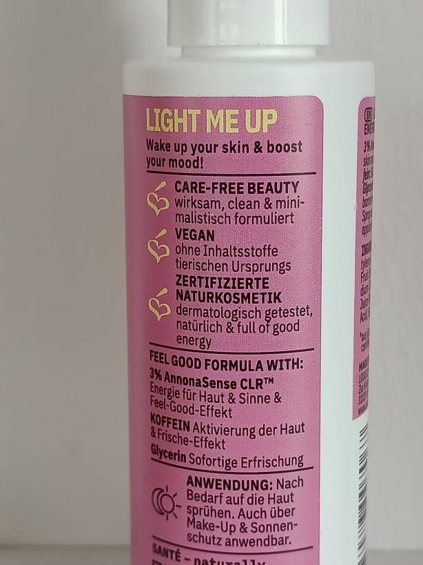 Beschreibung des Sprays