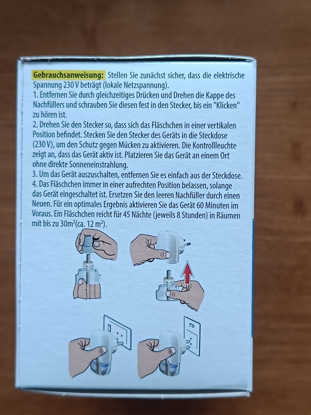 Gebrauchshinweise