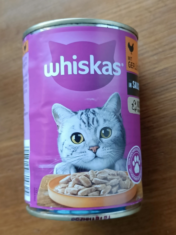 Whiskas Geflügel in Sauce Futter