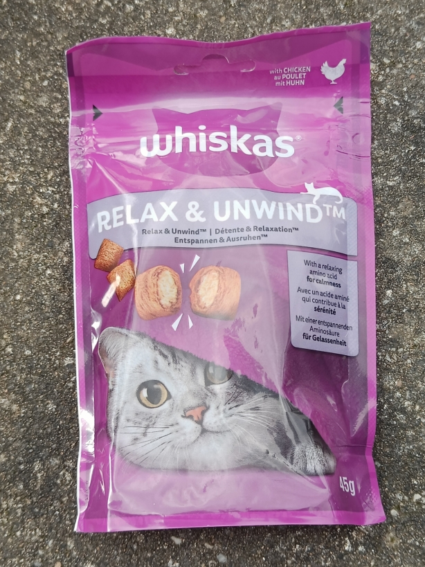 Whiskas Relax & Unwind Snack