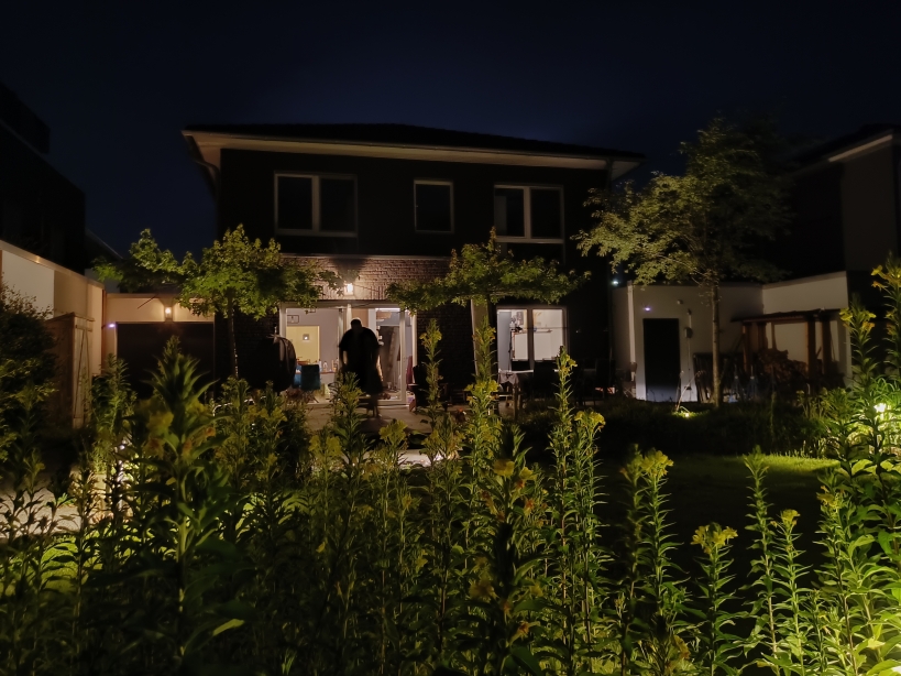 Der Blick aufs Haus