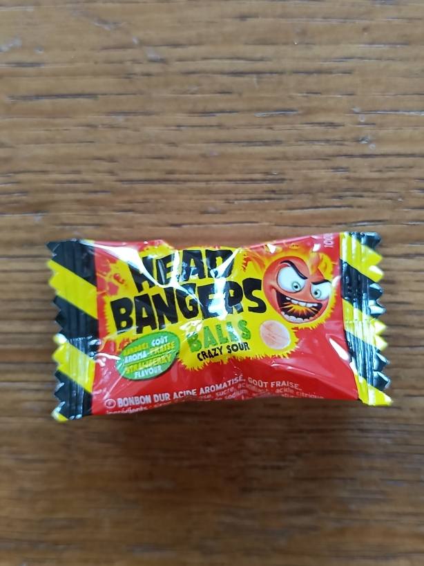Verpackung der Erdbeerbonbons
